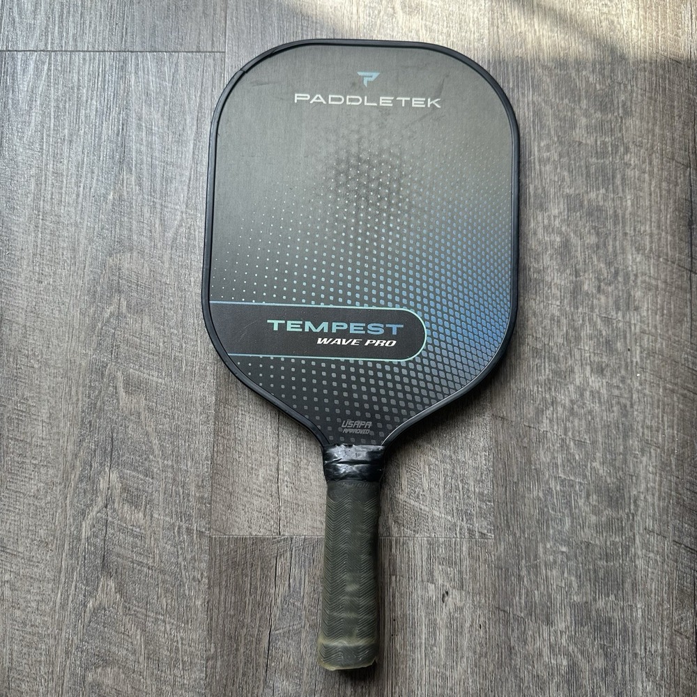 Paddletek Tempest Wave Pro Pickleball Paddle Blue